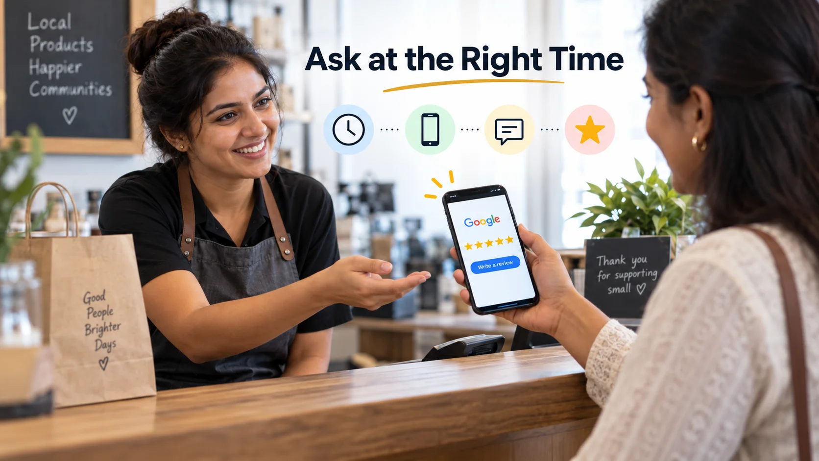 Asks at the right time
